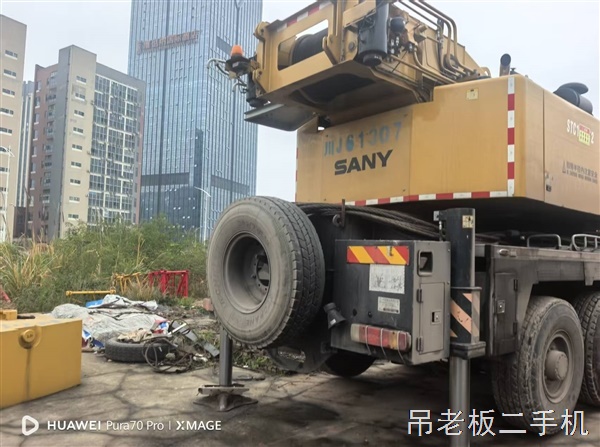 急售21年四川户三一100T\75T吊车各一台